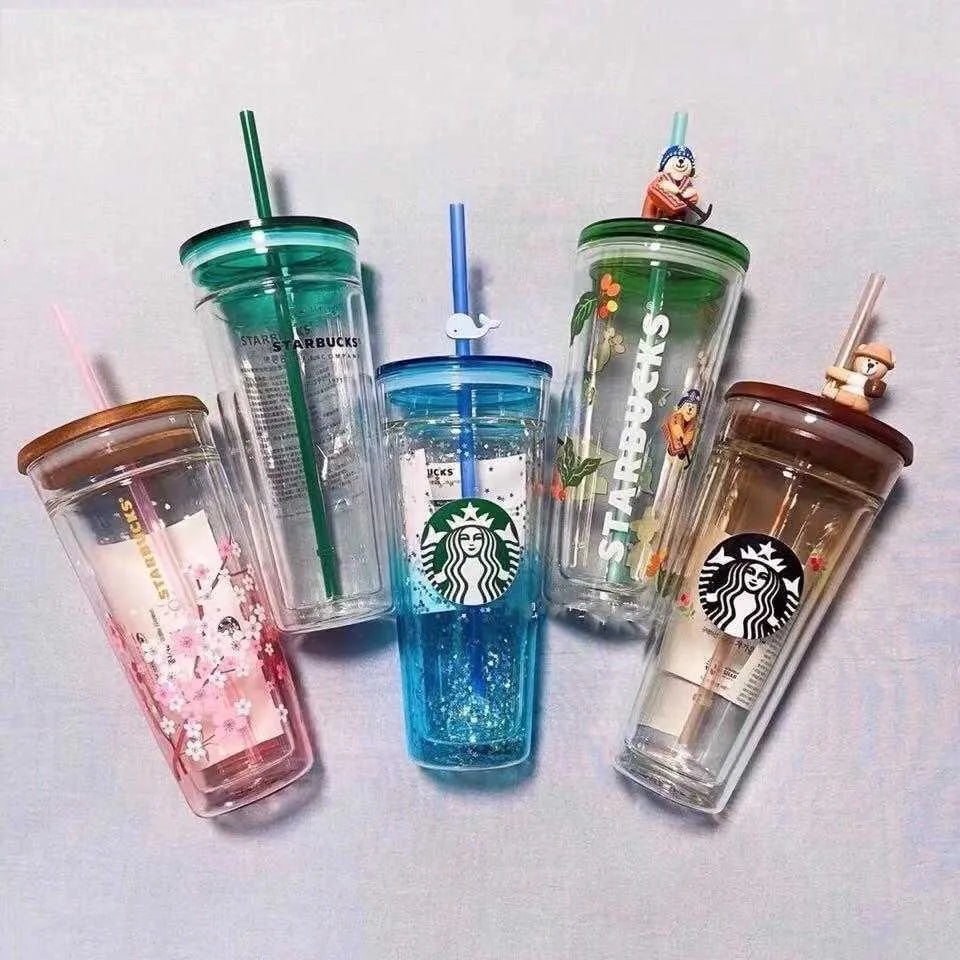 Starbucks Large Glass Cups Star Cups