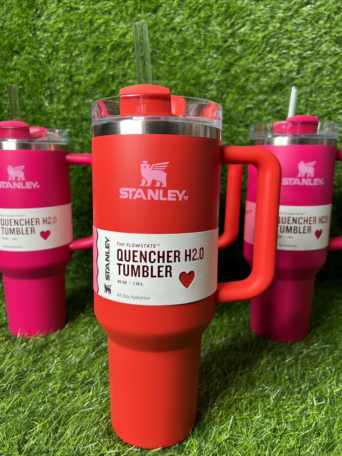 Stanley Glitter 40oz Cup Blue-pink Gradient STANLEY 40oz - Stanleytumbler